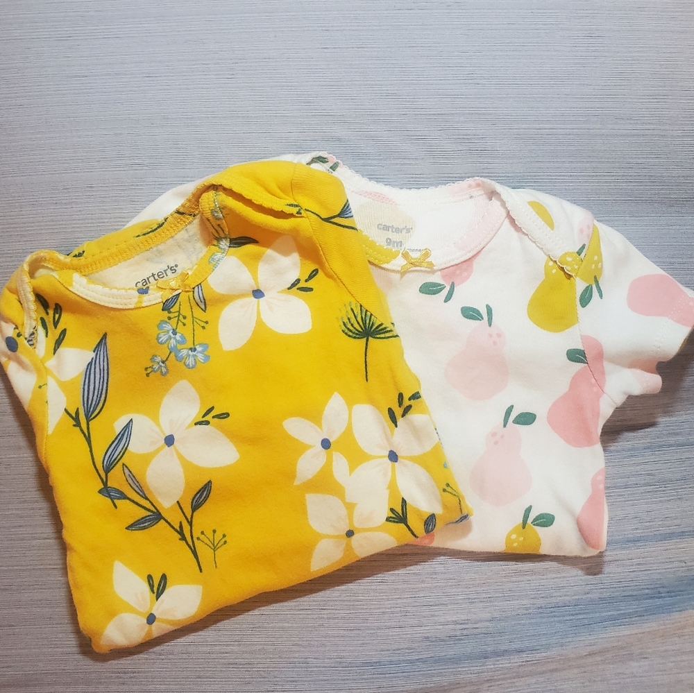 2pc. Set baby Onesies.